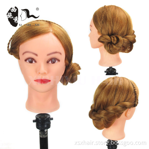wholesale Good Quality Smooth hairdressing training mannequins teaching head